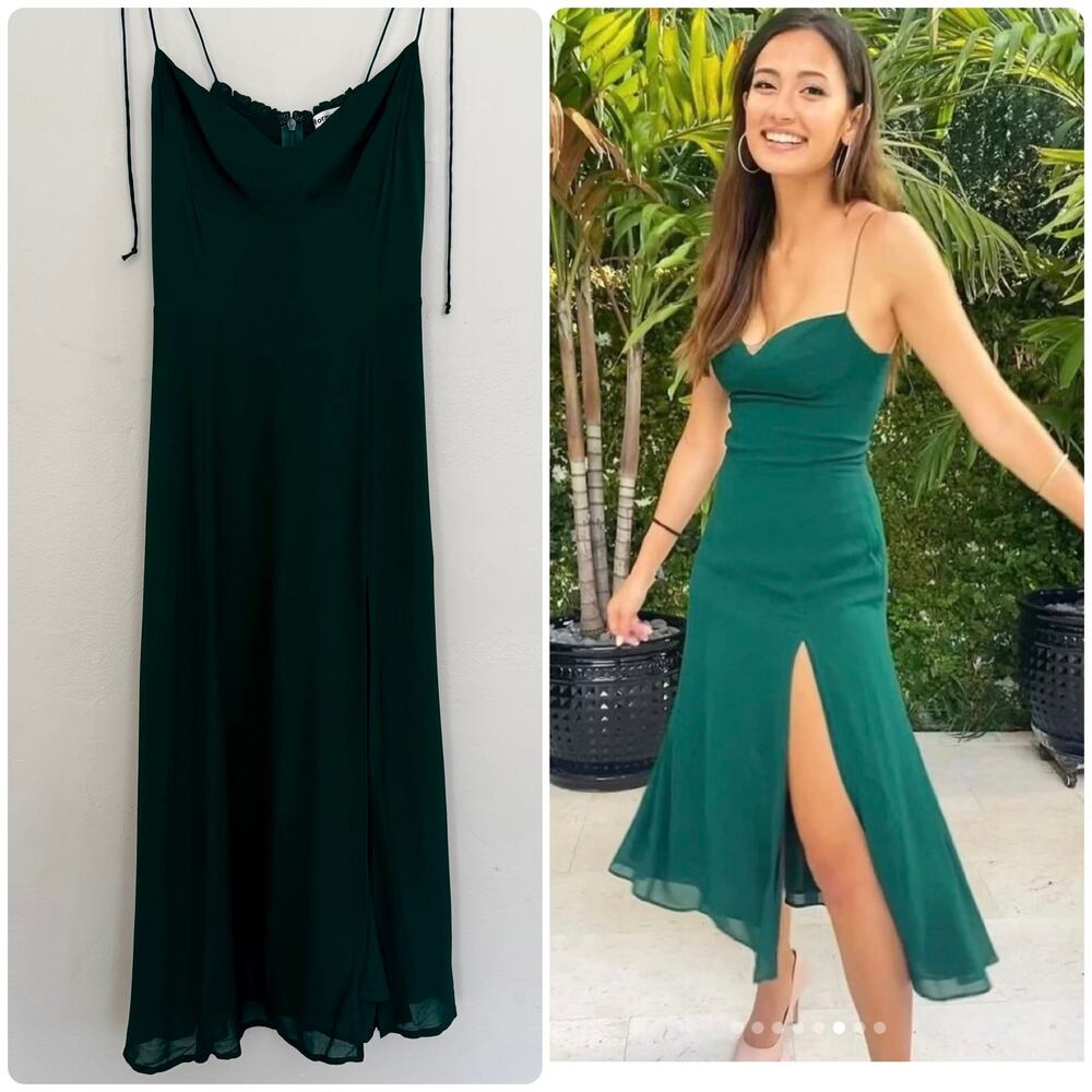 Reformation Kourtney Midi Dress in Hyacinth